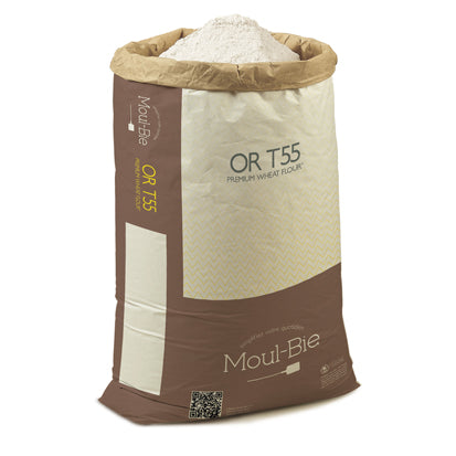 T55 Flour Whole bag 25 Kg (5 kg per one order) الدقيق العضوي الفرنسي لجميع الاستخدامات