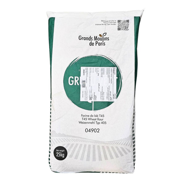 T45 green Whole bag 25 Kg (5 kg per one order) دقيق القمح القاسي الاخضر