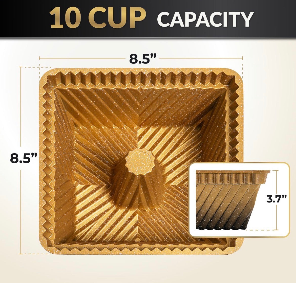 Squared Bundt Pan