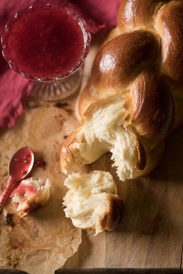 Sourdough Braided Brioche Bread Class (+16 year)