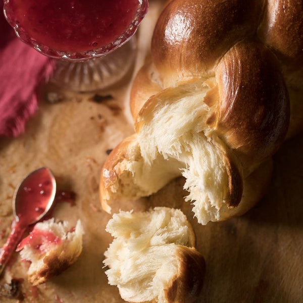 Sourdough Braided Brioche Bread Class (+16 year)