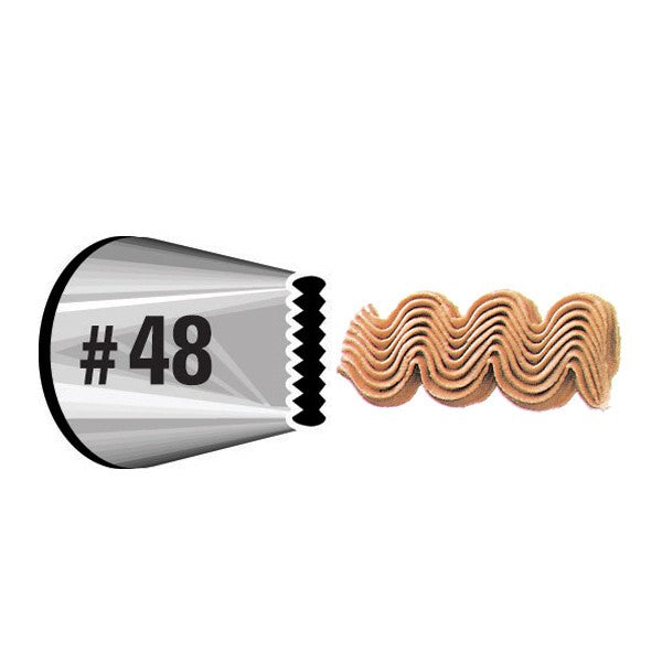 Basket-weave Tip #48 Carded