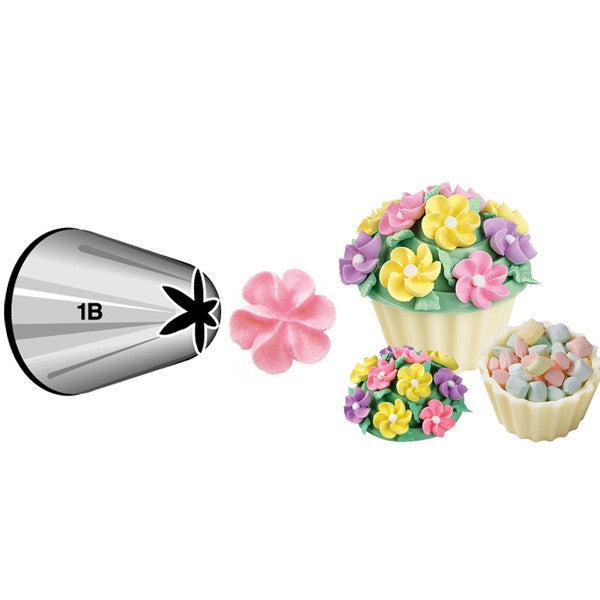 Drop Flower Decorating Tip #1B