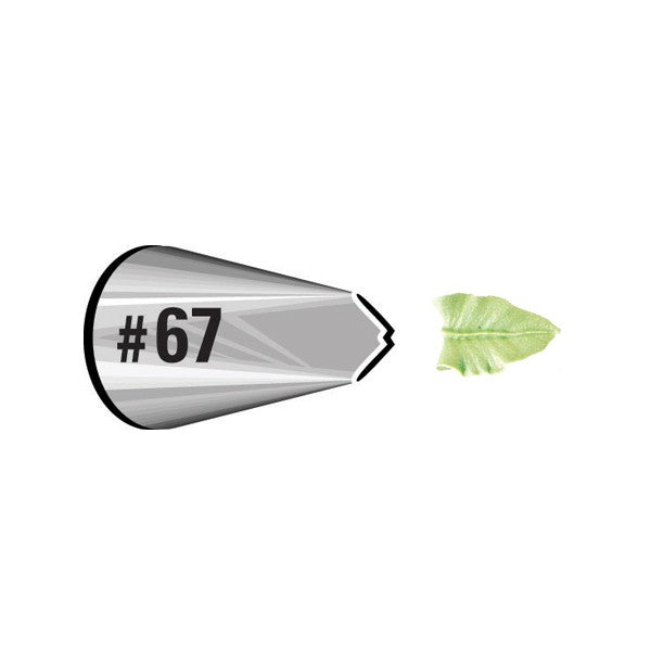 Leaf Decorating Tips #67 Carded